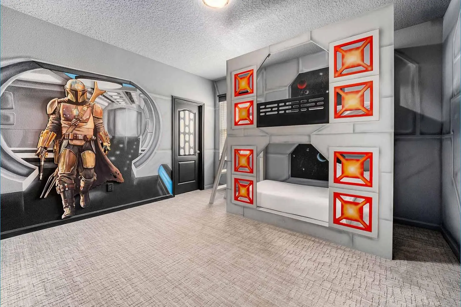 Super Villa With Superhero Theme Br, Arcade & Theater Davenport